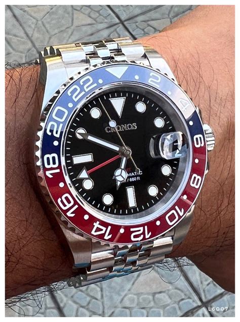 best rolex gmt master homage|Rolex GMT Master watch.